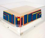 Roland Goeschl, Ohne Titel, undatiert, Mischtechnik in Plexibox, 12,5 × 25,7 × 20,5 cm, Belvede…