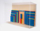 Roland Goeschl, Ohne Titel, undatiert, Mischtechnik in Plexibox, 21,5 × 31,7 × 13 cm, Belvedere…