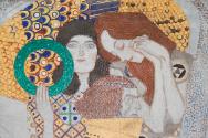 Gustav Klimt, Beethovenfries: Beethovenfries: Die Leiden der schwachen Menschheit und Der wohlg…