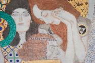 Gustav Klimt, Beethovenfries: Beethovenfries: Die Leiden der schwachen Menschheit und Der wohlg…
