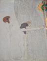 Gustav Klimt, Beethovenfries: Beethovenfries: Die Leiden der schwachen Menschheit und Der wohlg…