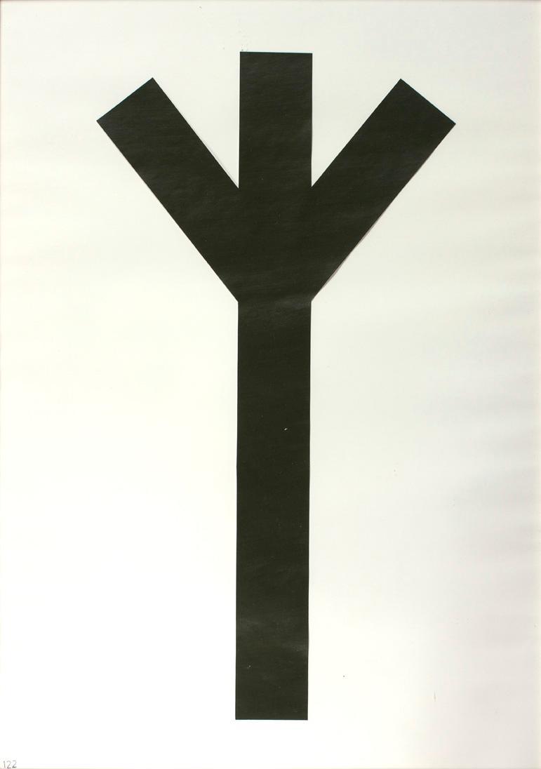 Hermann Painitz, Mehr als die Summe der Teile, 1997, Acrylfarbe, Papiermontage, 378-teilig, 378…