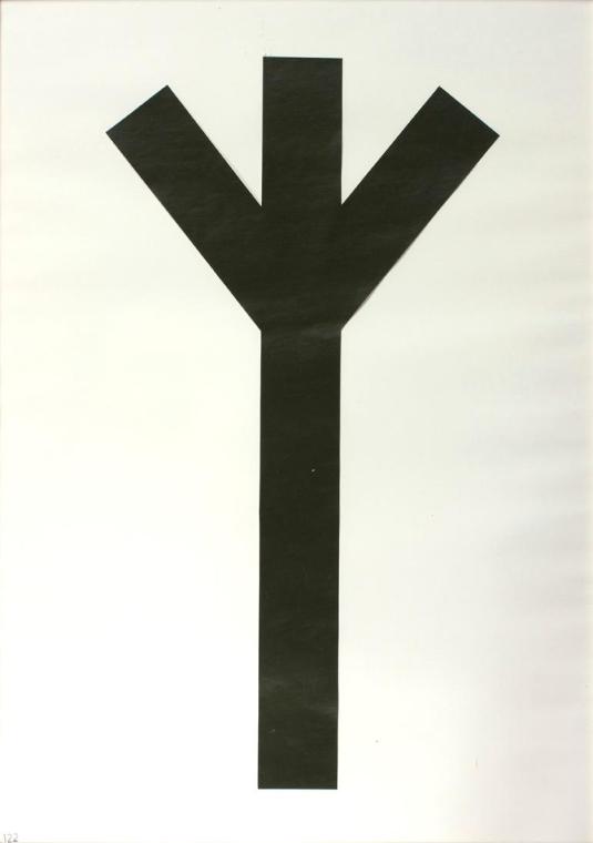 Hermann Painitz, Mehr als die Summe der Teile, 1997, Acrylfarbe, Papiermontage, 378-teilig, 378…