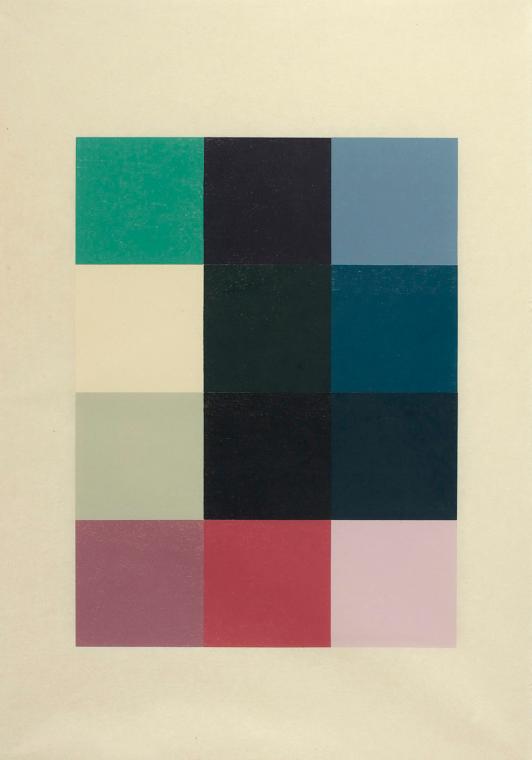 Sherrie Levine, After Kirchner, 1989, Holzschnitt auf Japanpapier. Blatt aus einer Serie von vi…