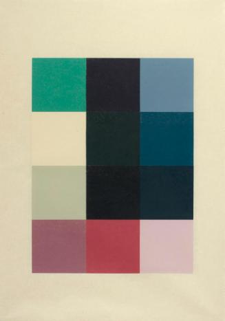 Sherrie Levine, After Kirchner, 1989, Holzschnitt auf Japanpapier. Blatt aus einer Serie von vi…