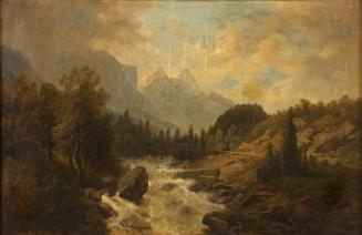 Josef Kriehuber, Waldlandschaft, 1863, Öl auf Leinwand, 69 x 105,5 cm, Belvedere, Wien, Inv.-Nr…