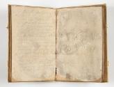 Unbekannter Künstler, Skizzenbuch mit 22 Blättern, 1758, Papier mit Wachsbelag, Ledereinband, 1…