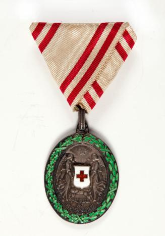 Unbekannter Künstler, Österreich-Ungarisches Rot-Kreuz-Verdienstkreuz "Patriae ac humanitati" (…