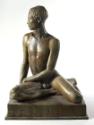 Hermann Haller, Abessinischer Knabe, um 1922, Bronze, 97 x 72 x 67 cm, Belvedere, Wien, Inv.-Nr…