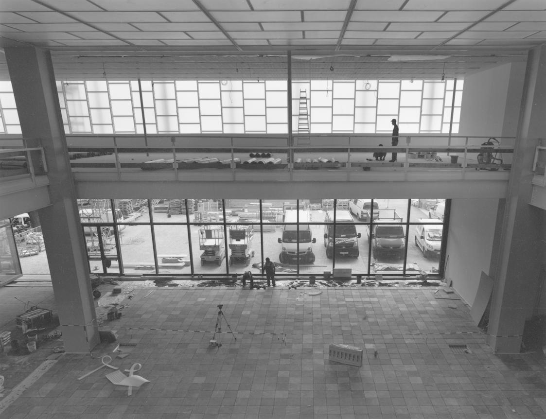 Gerald Zugmann, Dokumentation Umbau 20er-Haus, 2010, Silbergelatin-Abzug, 24 x 30,4 cm, Belvede…