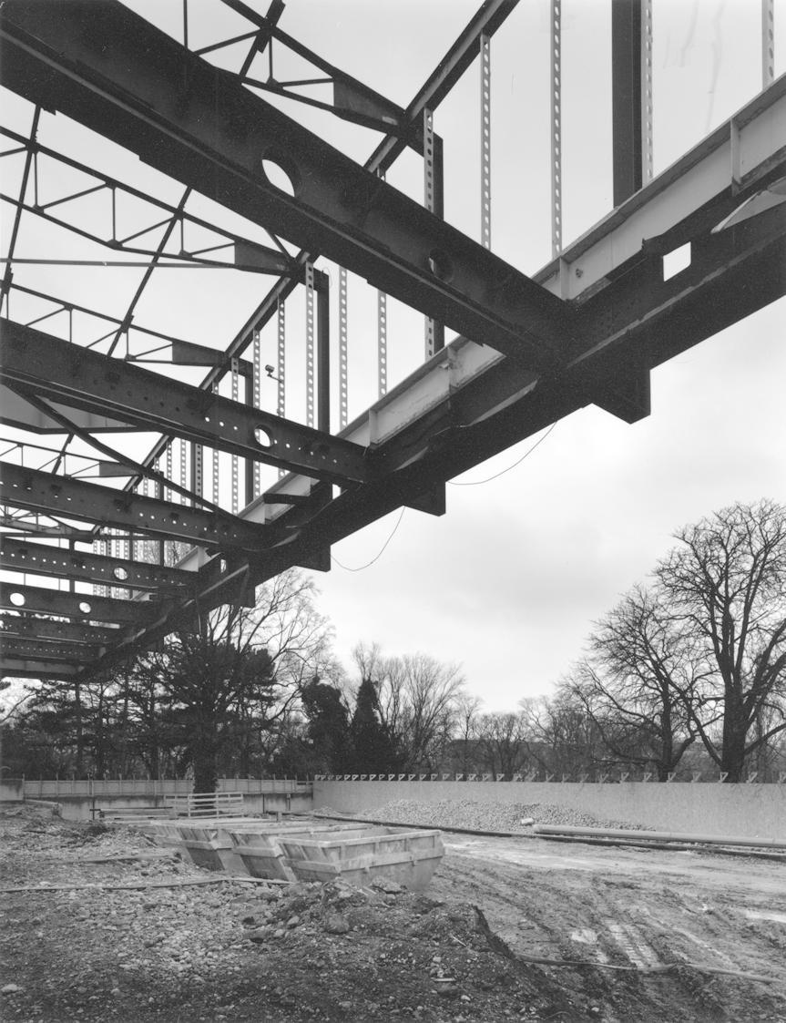 Gerald Zugmann, Dokumentation Umbau 20er-Haus, 2010, Silbergelatin-Abzug, 24 x 30,4 cm, Belvede…