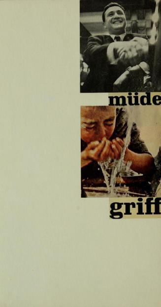 Gerhard Rühm, müde griff, 1962, Collage, Zeitungsdruck auf Papier, 30 x 16 cm, Wien, Belvedere, ...