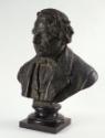Artur Kaan, Louis Jacques Mandé Daguerre, 1889, Gips, bronziert, H: 47 cm, Belvedere, Wien, Inv…