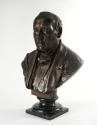 Eugen Felix, Der Maler Ferdinand Georg Waldmüller, 1858, Bronze auf Marmorsockel, H: 55 cm, Bel ...