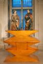 Tillman Kaiser, Sockel, 2011, Karton, Holz, Schellack, 150 × 175 × 137 cm, Belvedere, Wien, Inv…