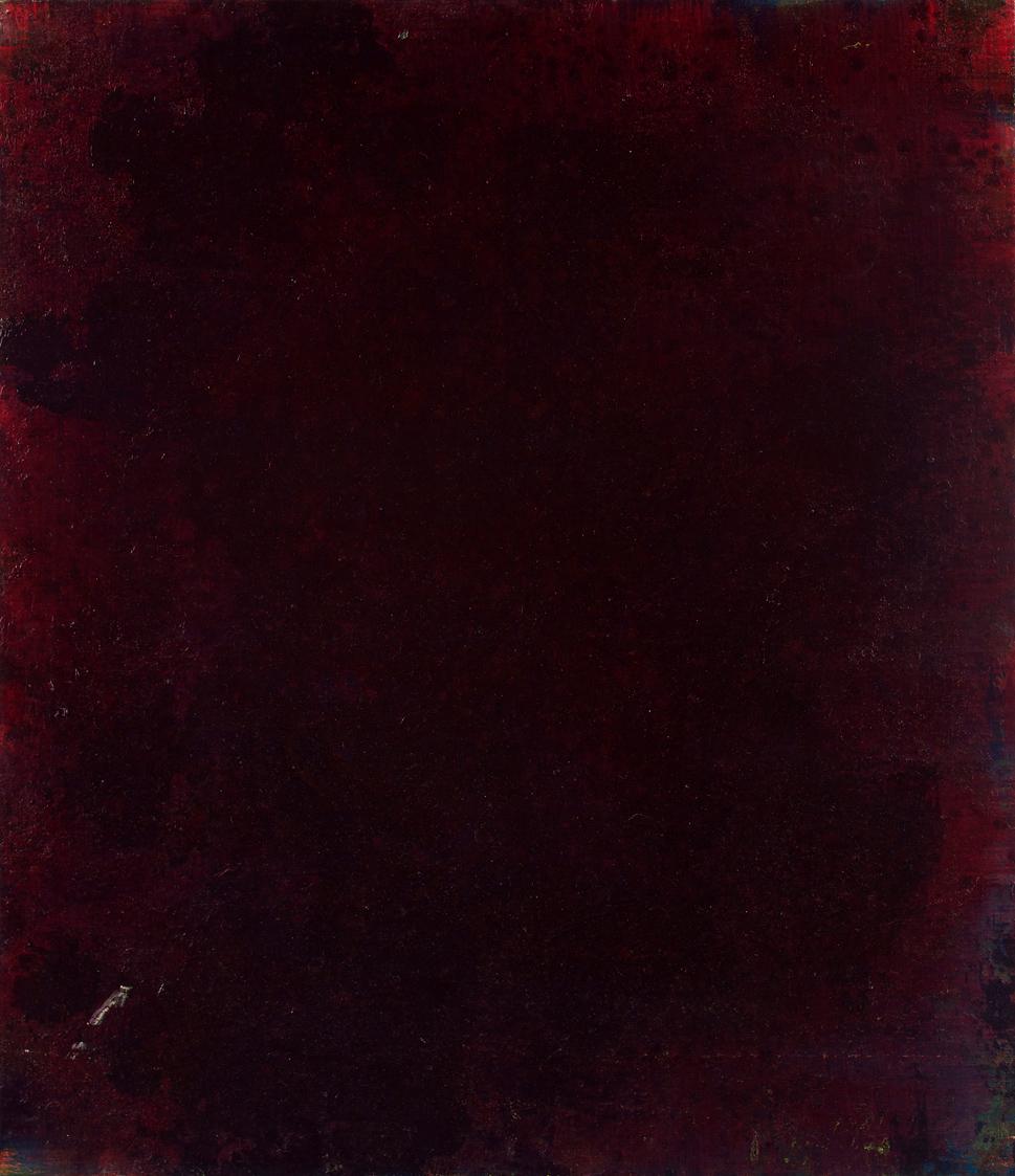 Ludwig Gerstacker, Ohne Titel, 2002–2005, Öl auf Leinwand auf Pressspanplatte, Ohne Rahmen: 70 …