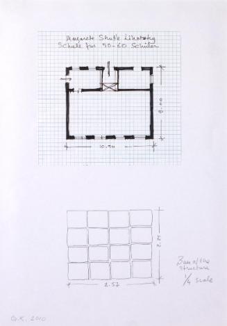 Gülsün Karamustafa, modernity unveiled / interweaving histories, 2010, 3 Blätter, Bleistift, Fi ...