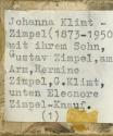 Georg Klimt, Unbekannter Fotograf, Gustav Klimt und die Familie Zimpel am Attersee, um 1905, Si…