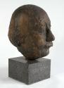 Heinrich A. Deutsch, Albert Einstein, 1959, Bronze, Granitsockel, 42,5 cm, Leihgabe der Artothe…