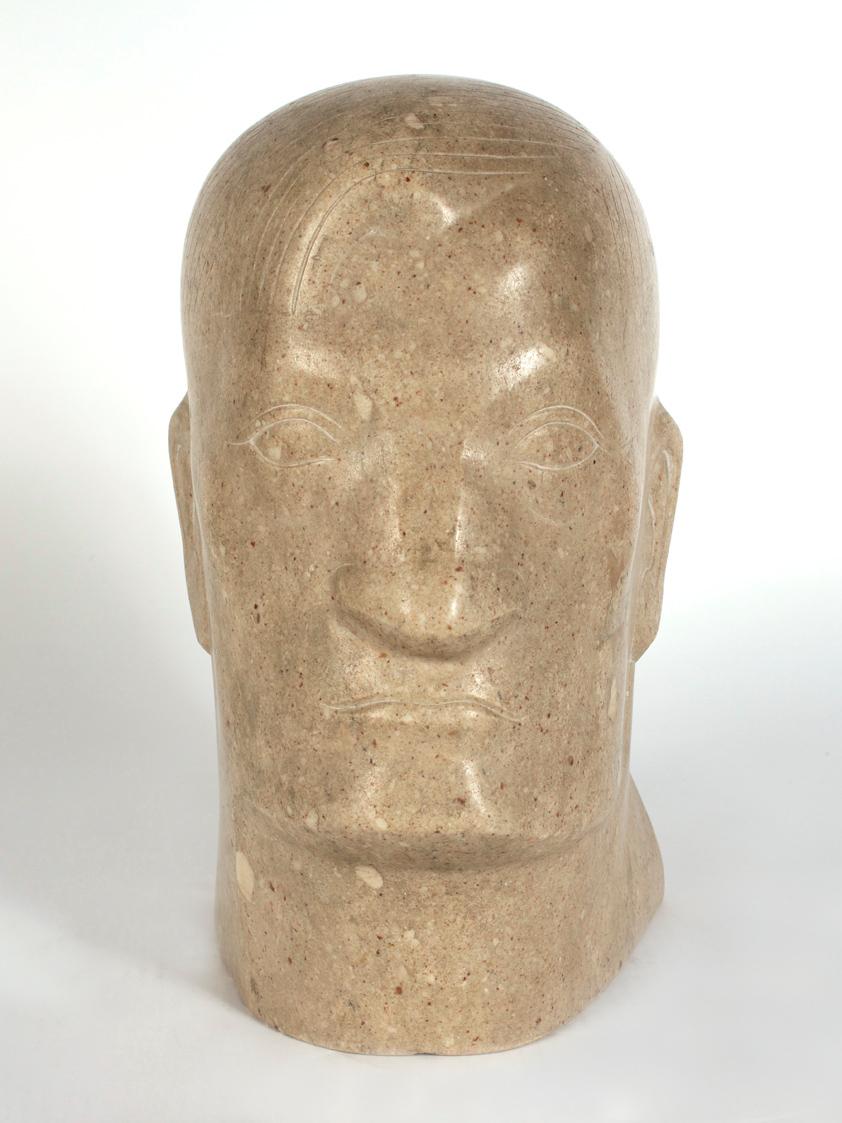 Alexander Wahl, Der Bildhauer Friedrich Staud, 1935, Marmor, 38 cm, Belvedere, Wien, Inv.-Nr. 5…