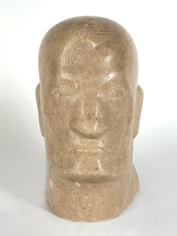 Alexander Wahl, Der Bildhauer Friedrich Staud, 1935, Marmor, 38 cm, Belvedere, Wien, Inv.-Nr. 5…