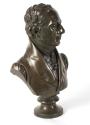 Elias Hütter, Josef Glanz, Der Minister Graf Johann Philipp Stadion, 1821, Bronzeguss, H: 61,5 …