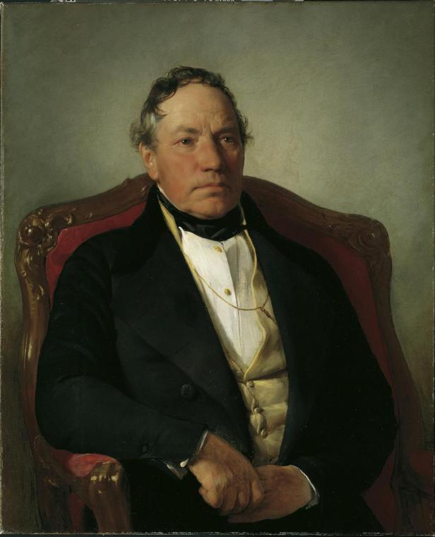Friedrich von Amerling, Johann Nepomuk Reithoffer (1781–1872), der Begründer der österreichisch…