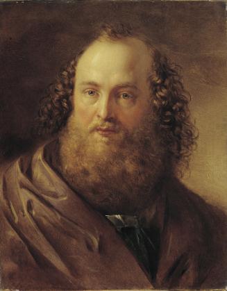Carl Agricola, Männlicher Studienkopf, 1835, Öl auf Leinwand, 58 x 46,5 cm, Belvedere, Wien, In…
