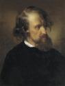 Friedrich von Amerling, Der Maler und Lithograf Josef Kriehuber (1800–1876), 1853, Öl auf Leinw…