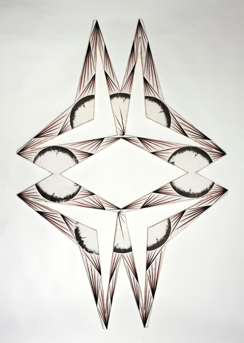 Tillman Kaiser, Countdown, 2012, Eitempera-Screenprint auf Leinwand, 210 x 142 cm, Belvedere, W…