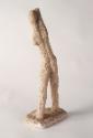 Josefine Sokole, Schreitende mit erhobenen Armen, Der eigene Weg, Gips, 44 x 18,5 x 12 cm, Belv…