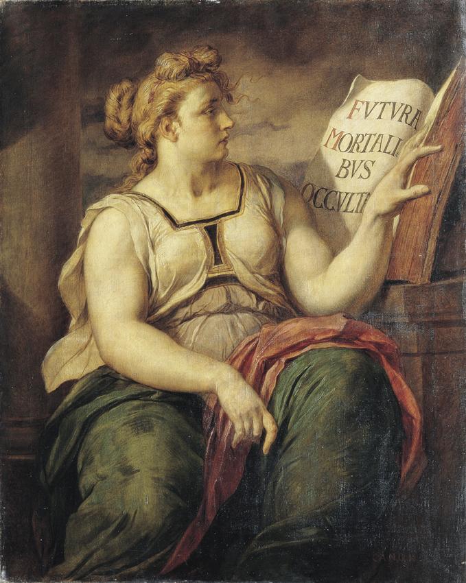 Hans Canon, Sibylle, undatiert, Öl auf Leinwand, 155,5 x 125,5 cm, Belvedere, Wien, Inv.-Nr. 18…