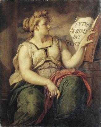 Hans Canon, Sibylle, undatiert, Öl auf Leinwand, 155,5 x 125,5 cm, Belvedere, Wien, Inv.-Nr. 18…