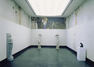 Gustav Klimt, Beethovenfries: Die Sehnsucht nach dem Glück - nach Richard Wagners Interpretatio…