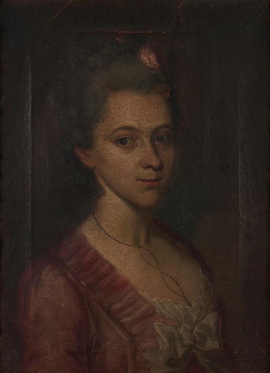 Therese Koschack, née Ruard, um 1750/1800, Öl auf Leinwand, 52 x 38 cm, Belvedere, Wien, Inv.-N…
