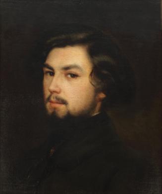 Karl Kronberger, Selbstbildnis, um 1865, Öl auf Leinwand, 52 x 42 cm, Belvedere, Wien, Inv.-Nr.…