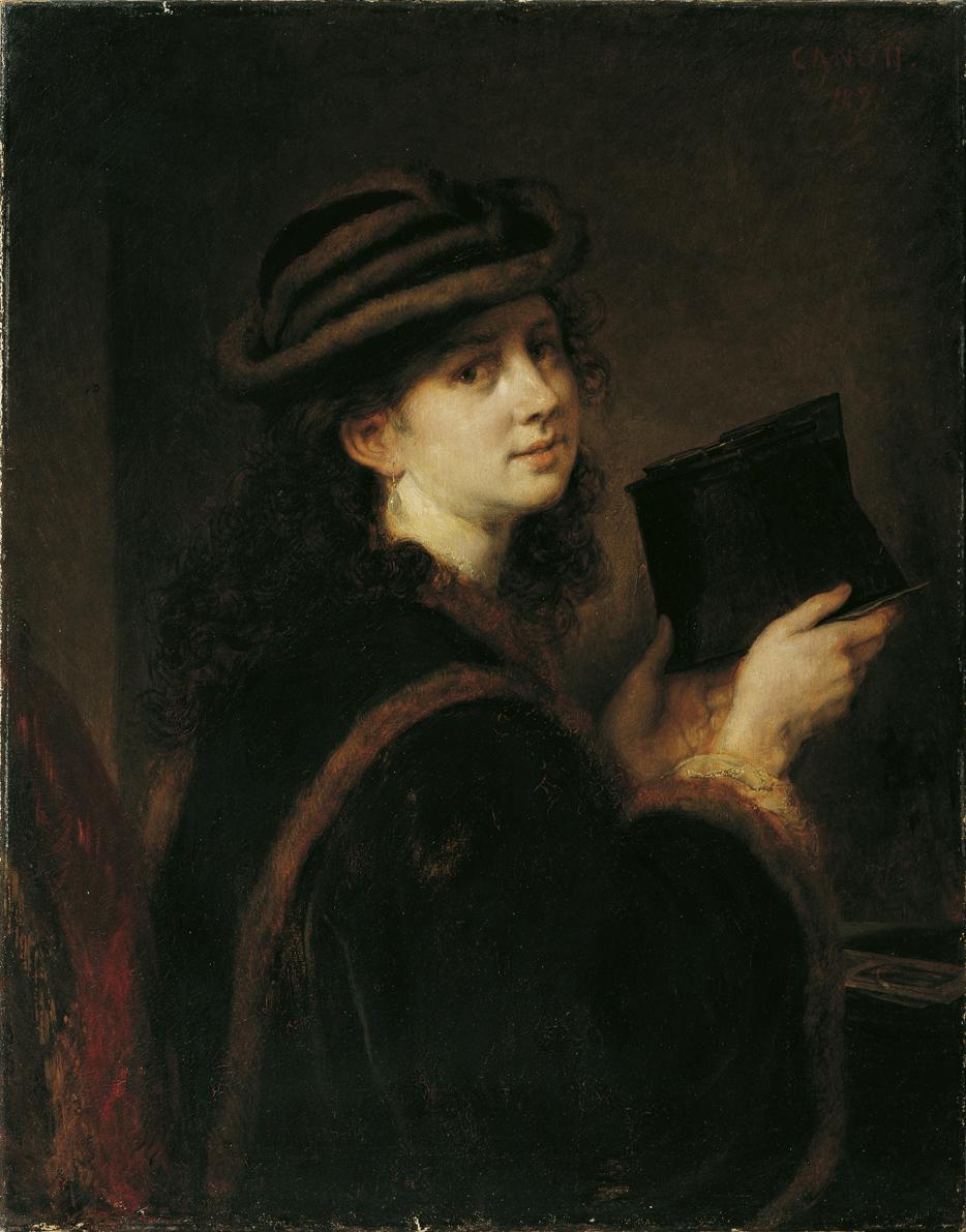 Girl with a Stereoscope