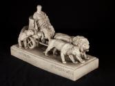 Arthur Strasser, Marc Anton auf dem Triumphwagen (Modell für die Bronzegruppe), um 1896/1898, B ...