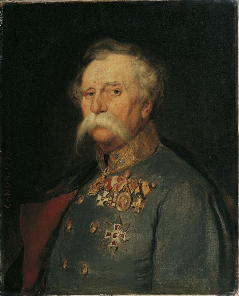 Hans Canon, Feldzeugmeister Franz von Hauslab, 1875, Öl auf Leinwand, 72 x 58 cm, Belvedere, Wi ...