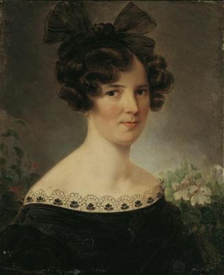 Peter Fendi, Therese Rockert, 1829, Öl auf Holz, 23 x 19 cm, Belvedere, Wien, Inv.-Nr. 2965