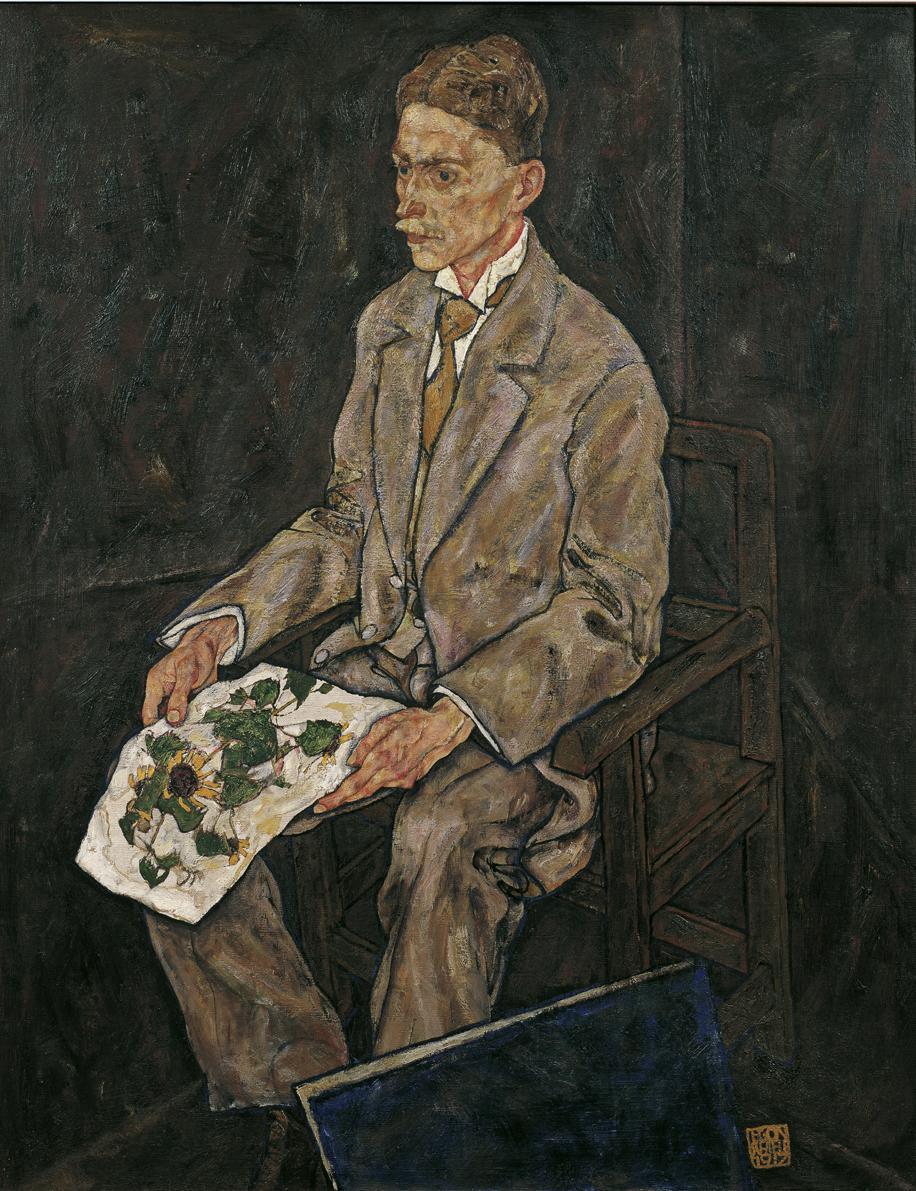 Egon Schiele, Dr. Franz Martin Haberditzl, 1917, Öl auf Leinwand, 140 x 110 cm, Belvedere, Wien…