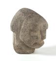 Walter Salzmann, Kopf, 1957, Beton, 45 × 30 × 37 cm, Artothek des Bundes, Dauerleihgabe im Belv…