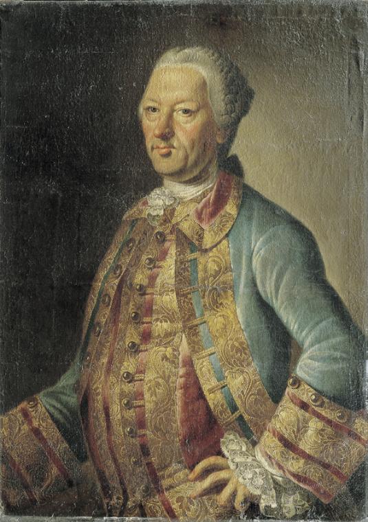 Unbekannter Künstler, Herrenbildnis, Öl auf Leinwand, 92 x 65 cm, Belvedere, Wien, Inv.-Nr. 806…
