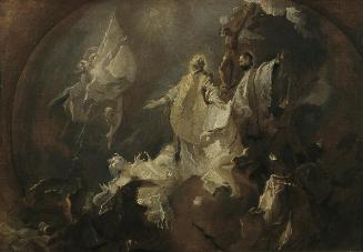 Franz Anton Maulbertsch, Allegorie auf die Weltmission des Jesuitenordens (Entwurf für ein verl…