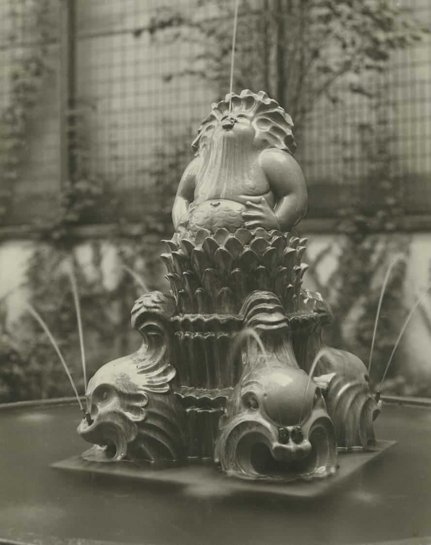 Moriz Nähr, Ferdinand Andri, Brunnen, undatiert, Fotografie, 33 × 25 cm, Belvedere, Wien, Inv.-…