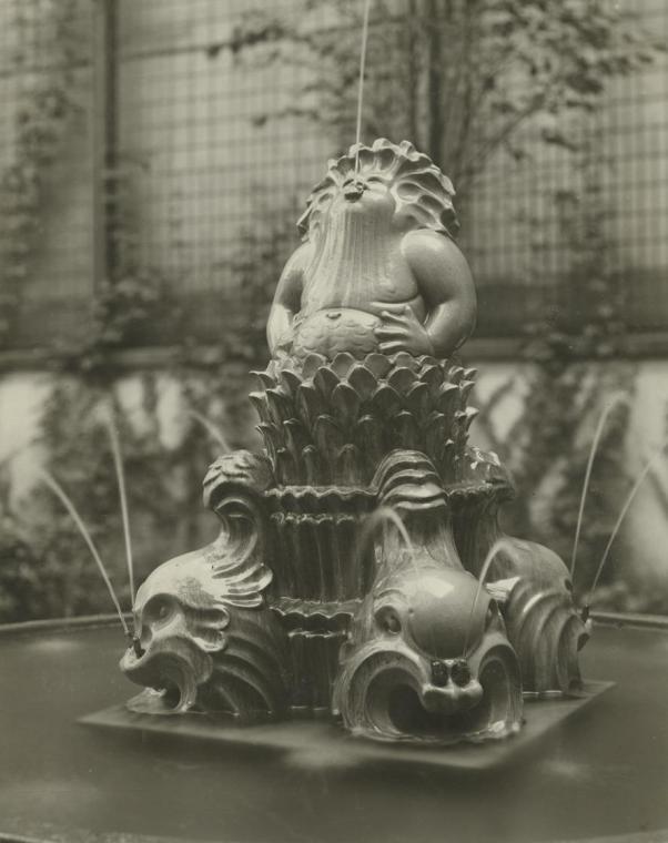 Moriz Nähr, Ferdinand Andri, Brunnen, undatiert, Fotografie, 33 × 25 cm, Belvedere, Wien, Inv.- ...