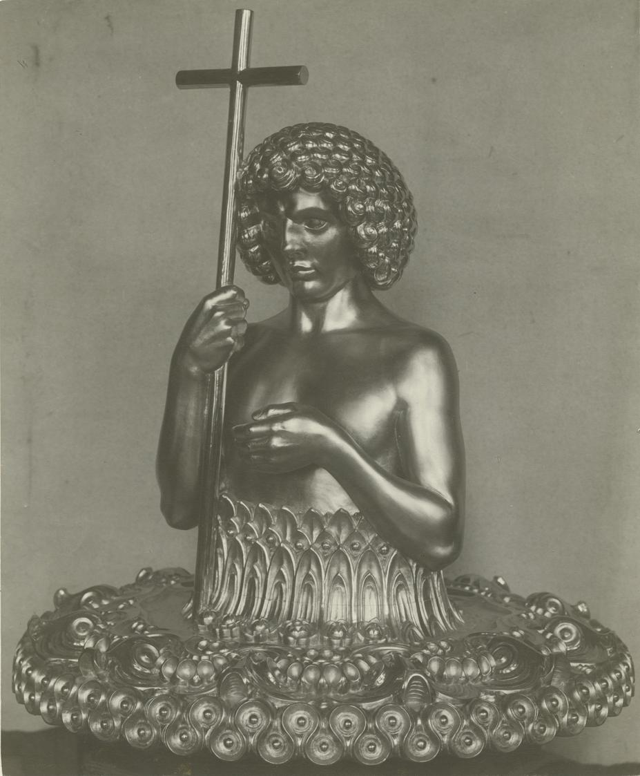 Moriz Nähr, Ferdinand Andri, Deckel für das Taufbecken der Hl. Geist-Kirche, 19010/11, Fotograf…