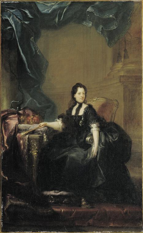 Franz Messmer, Kaiserin Maria Theresia in Witwentracht, um 1770, Öl auf Leinwand, 67 x 42,5 cm,…