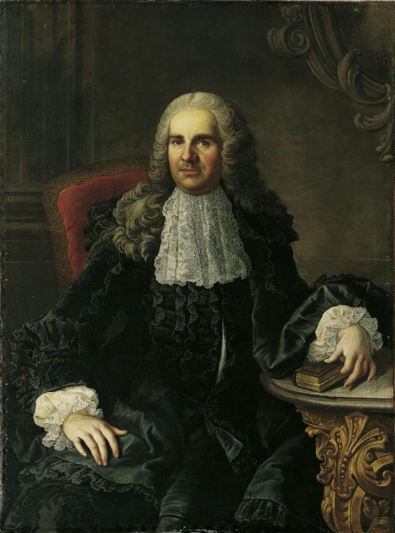 Martin van Meytens d. J., Johann Christoph Freiherr von Bartenstein, um 1740, Öl auf Leinwand, …