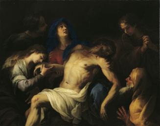 Peter Strudel, Beweinung Christi, um 1692, Öl auf Leinwand, 140 x 179 cm, 1922 Dauerleihgabe Ku…